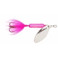 thumbnail image 2 of Yakima Bait Wordens 216 Pk Queue de Coq à Roues Alignées, 1/2 oz, Crochet Triple, Rose, 2 of 3