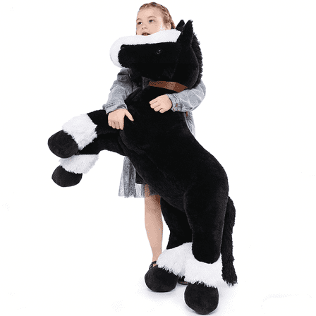 MaoGoLan 47" Giant Horse Stuffed Animal Large Stuffed Horse Plush Toy