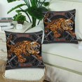 thumbnail image 2 of MKHERT Tiger Throw Pillowcase Pillow Cover Cushion Couver 18x18 inch, Set of 2, 2 of 2