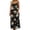 #016-Black, variant on TaTaai Womens Printed Long Maxi Dress Spaghetti Strap Backless Loose Fit Sleeveless Casual Solid Color Soft Lightweight Comfortable for Summer Daily Beach Gift