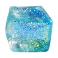 thumbnail image 2 of Ice Cube Squishy Stress Balls Soft Sensory Squishy Fidget Toys Square Squeeze Stress Balls for Adults Anxiety Stress Relief，Blue, 2 of 7