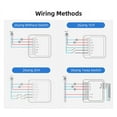 thumbnail image 4 of ZigBee Tuya Smart Switch 10A 2/3/4 Gang 2-way control Home Automation Module, 4 of 7