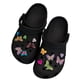 thumbnail image 1 of Sandalias de mujer Classic Butterfly Charms Mules Shoes, 1 of 5