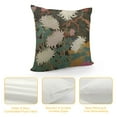 thumbnail image 4 of JEUXUS  Oriental Floral Throw Pillow Cover Chinoiserie Couch Outdoor Pillow Pillow Case Japanese Flower Sofa Pillowcase, 4 of 5