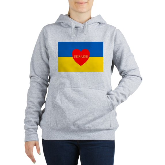 CafePress - National Flag Of ??????? / Ukraine High Sweatshirt - Women's Hooded Sweatshirt