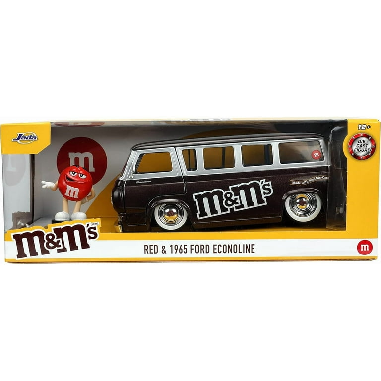 Jada Toys M&M's 1:24 Scale 1965 Ford Econoline Die-Cast Vehicle