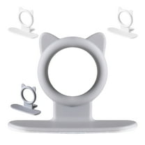 Baluue 4Pcs Adhesive Toilet Seat Lifter Handle Convenient for Home Bathroom