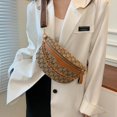 thumbnail image 3 of Riñonera de viaje para mujer, bolso de cintura Oxford de ocio para estudiantes, bandolera de hombro, bolso de pecho que combina con todo, 3 of 4