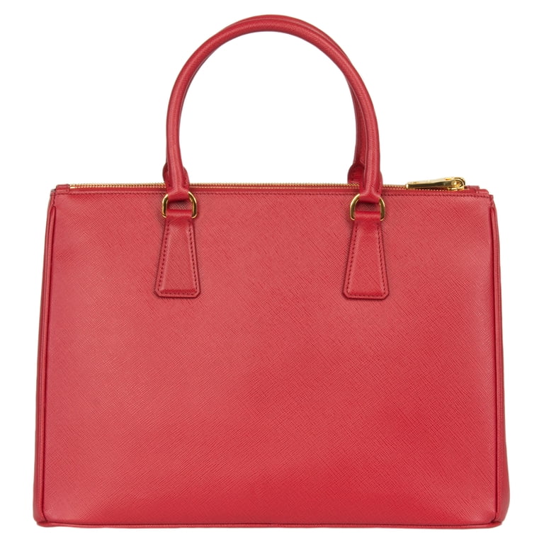 Prada Galleria Saffiano Leather Bag Model 1BA274 | Red (Fuoco