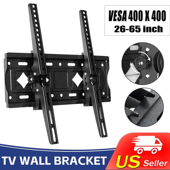 TV Wall Mount Bracket Tilt Slim 26 32 40 42 47 50 55 60 62 65 inch LCD LED