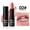 02 Sunset Nude, variant on Julystar Shimmer Matte Lipstick, glittery sequin lip color, waterproof and smudge-proof long-lasting lipstick, suitable for all skin tones, perfect for gothic style and Halloween party makeup