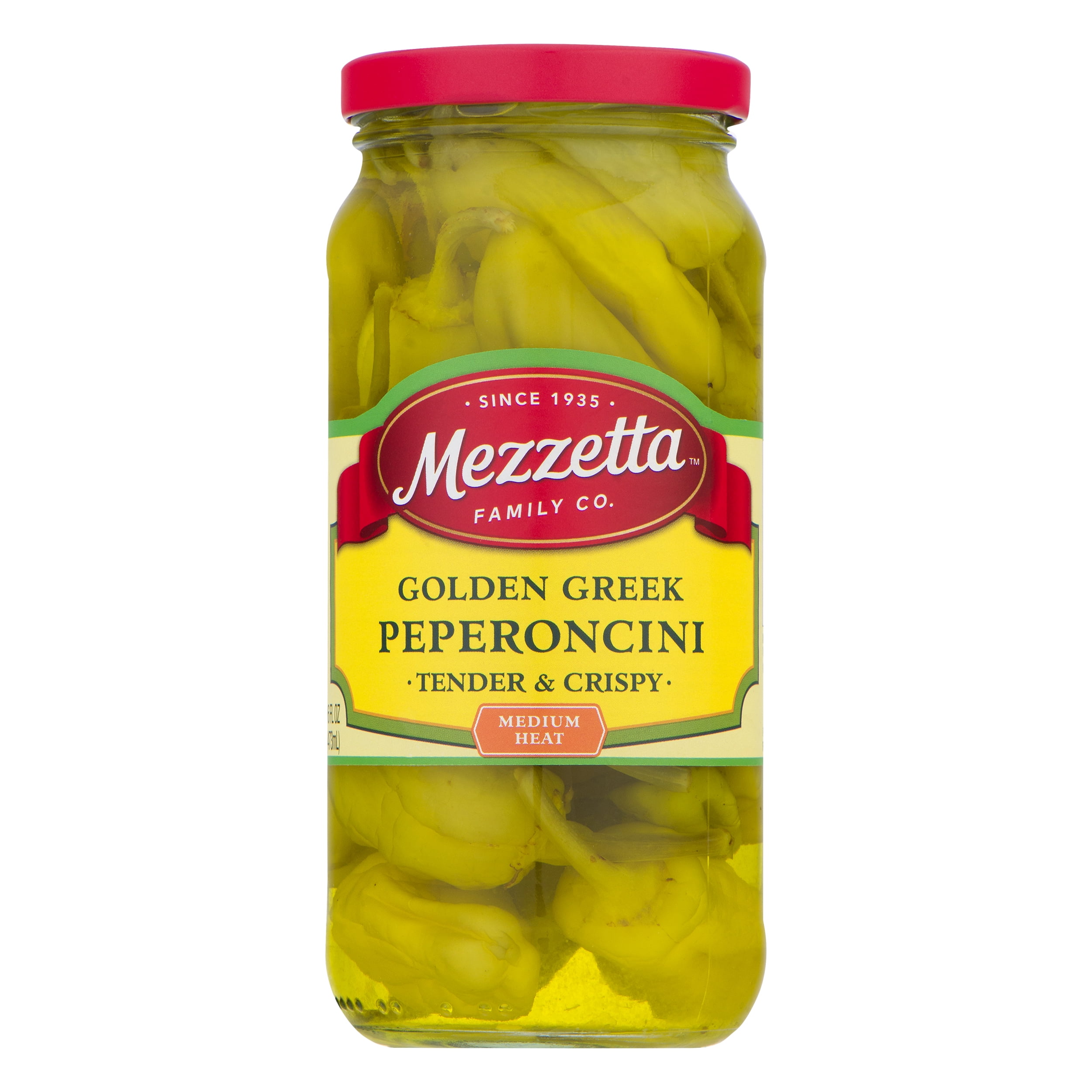 Mezzetta Golden Greek Peperoncini, 16 fl oz