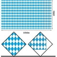 thumbnail image 5 of Oktoberfest Tablecloth for German Oktoberfest Themed Party Decorations Blue Bavarian Flag Check Rectangular Table Cloth for Farmhouse Home Kitchen Decor (60" x 102"), 5 of 5