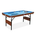 thumbnail image 2 of Rack Crux 55 in Folding Billiard/Pool Table (Blue 3-in-1 Multi Game), 2 of 3