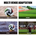 thumbnail image 6 of BIBABLYKE Professional Offical Size 5 Soccer PU Seamless Wear Resistant Football Outdoor Sports Training Game Football Enduring, 6 of 8