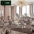 thumbnail image 2 of European sofa 1 + 2 + 3 seats + medium Table + 3 corner  / luxurious fabric  in the living room couch My Lux Decor Round, 2 of 7