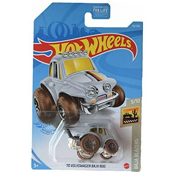 Hot Wheels '70 Volkswagen Baja Bug, Baja Blazers 5/10, 33/250