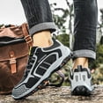 thumbnail image 2 of Bmisegm Espadrilles pour Hommes Espadrilles de Randonnée Chaussures de Marche Légères pour l'Extérieur Chaussures de Course Non Étanches pour un Randonnée Confortable Chaussures pour Hommes Espadrilles Noires 9, 2 of 9