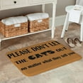 thumbnail image 5 of Sweet Welcome Home Mat Non-Slip Flannel Soft Doormat Floor Entryways Outdoor Indoor Front Door Mat,3 Sizes Optional, 5 of 7