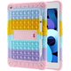 thumbnail image 1 of Funda para iPad de 8.ª/7.ª generación (funda para iPad 10.2 2020/2019) Push Pop Fidget Funda para iPad Funda protectora contra caídas a prueba de golpes con soporte para lápiz Kickstand debería, 1 of 5