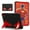 Black+Red, variant on Allytechgroup Kids Case for Samsung Galaxy Tab A9 Plus, Built-in Kickstand Military Grade Drop Protection Shockproof Hybrid Boy Girl Children Cover for Galaxy Tab A9+ 11 Inch 2023, Red + Blue