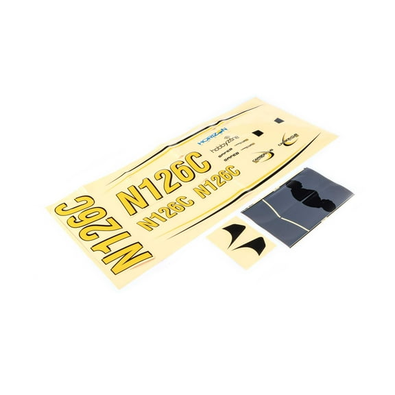 HobbyZone Decal Sheet Carbon Cub S  1.3m HBZ3229 Decals Trim Pilots Scale Accys