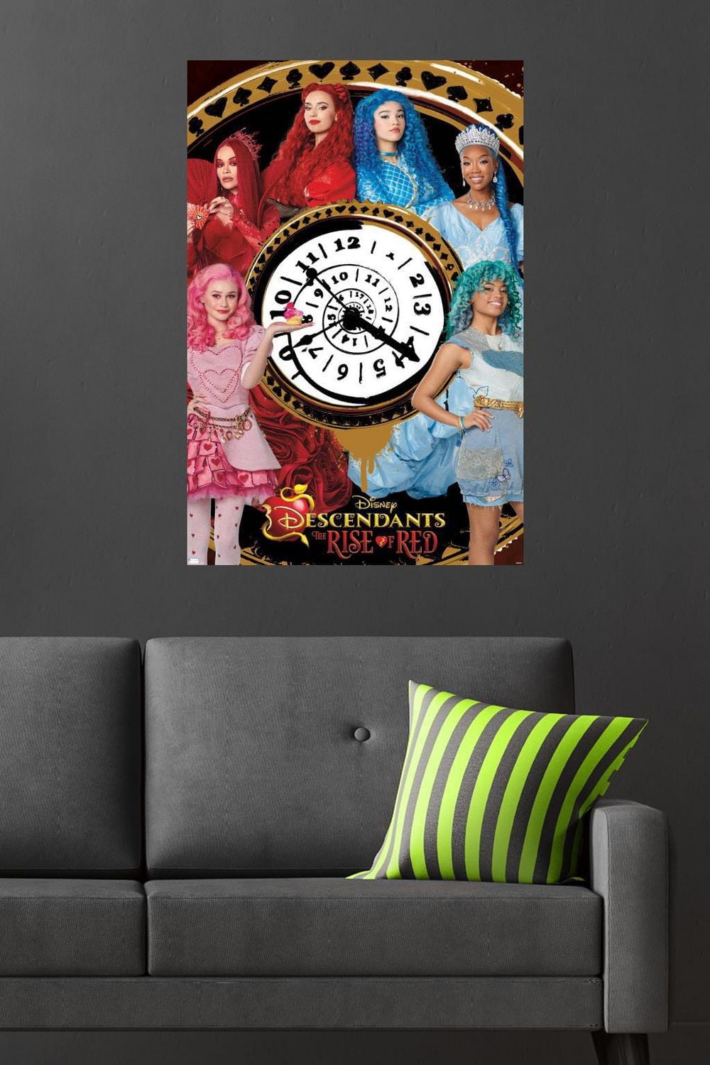 Disney Descendants: The Rise of Red - Group Wall Poster, 22.375" x 34"