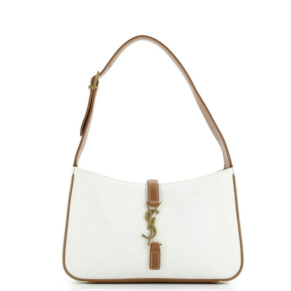 Pre-Owned Le 5 a 7 Hobo Canvas Small By Rebag