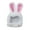 White, variant on Cat Easter Cute Costume Pet Bunny Rabbit Hat with Ears for Cats Small Dogs Puppy Easter Party Costume Accessory Headwear