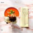 thumbnail image 2 of Cucharas de sopa de plástico extra resistentes, diseño elegante para experiencias gastronómicas refinadas, utensilios de poliestireno transparente de alta resistencia, cubiertos desechables para una, 2 of 6