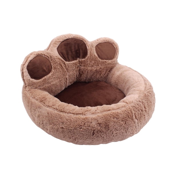 Cama de peluche para perros, colchoneta para caseta de gatitos, cojín antideslizante para perros, cama relajante para gatos y gatitos. L