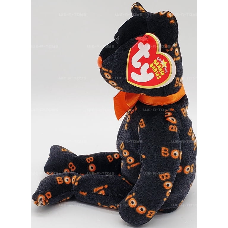 Ty Beanie Babies Yikes the Bear Halloween Plush 2006 Hallmark Gold