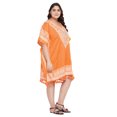 thumbnail image 3 of Gypsie Blu Women Tunics Dress Short 3/4 Sleeves Caftans for Ladies Casual Dresses, 3 of 7