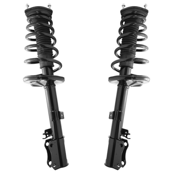 Detroit Axle - FWD Rear Struts with Coil Spring Assembly Replacement for 1999-2003 Lexus RX300