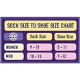 thumbnail image 4 of SOCKS'NBULK 6 Pairs Mens King Size Diabetic Socks for Big & Tall Men, Cotton Crew Diabetic, Nephropathy Socks, 4 of 5