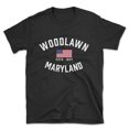 thumbnail image 1 of Woodlawn Maryland Patriot Men's Cotton T-Shirt, 1 of 1
