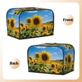 thumbnail image 3 of Yiaed Sky Golden Sunflower Field B Print Two Slice Bread Machine Cover, Universal Size Kitchen Appliance Cover for Bread Machine,Bread Machine Cover, 3 of 7