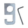 thumbnail image 4 of Motorcycle Bike Installation Durable Handlebar Luggage Hanger Hook argent, 4 of 7