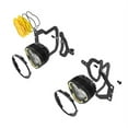thumbnail image 5 of KC HiLites 2018-2024 Fits Jeep Wrangler JL 2020-2024 Fits Jeep Gladiator JT FLEX ERA 3 Dual Mode SAE Fog Lights 2-Light Master Kit 97148, 5 of 5