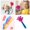 Pink, variant on Event & Party Hand Clapper 24cm Length Colors for Celebrations Games and Gatherings - Noisemaker for Kids and Adults