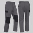 thumbnail image 2 of Mens Baggy Cargo Pants Waterproof Ripstop Tactical Pants Loose Fit Double Knee Reinforcement Work Trousers Multi Pockets, 2 of 9