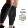 thumbnail image 4 of 1 Pair Of Soccer Shin Guards Pads For Kid Youth Adultcalf Socks Protective Gear Outdoor Football Gear For Men And Women, 4 of 5