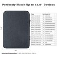 thumbnail image 2 of Funda para Tablet MoKo 13" Bolsa de Poliéster Gris Espacial, 2 of 8
