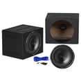 thumbnail image 1 of ALPINE X-W10D4 10" 900 Watt RMS Car Audio DVC Subwoofer+Sealed Sub Box Enclosure, 1 of 1