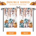 thumbnail image 5 of Orange Blue Pumpkin Fall Garden Flag 28x40 Double Sided - Welcome Garden Flags for All Seasons Outside Décor, Thanksgiving Maple Leaf Decorative Personalized Yard Flags Large Sign, 5 of 9