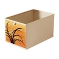 thumbnail image 1 of Boîte de Rangement Pliable 30 cm x 24 cm x 17 cm Imperméable et Résistante à l'Usure en Polyester avec Planches Intérieures en PP et Poignée Intégrée, 1 of 6