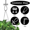 thumbnail image 3 of Wire Rope Clips 1-2mm Diameter With Shaped Screw Cap, Steel Cable Tie, Cable Sleeve, Rope Tie, Wire Clips - Aluminum, Adjustable10 Pieces Jiujiuso, 3 of 4