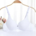 thumbnail image 2 of Push up Bra for Women, Seamless T Shirt Underwire Deep V Bralette, Padded Support Smoothing Comfy Lingerie, 2 of 3