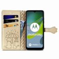 thumbnail image 4 of Funda Cartera FOXDOCK para MOTO E13 , Flip PU con Relieve de Gatos y Perros, Tarjetero y Soporte, 4 of 6
