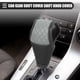 thumbnail image 2 of Funda universal para palanca de cambios de coche, funda para palanca de cambios, funda para palanca de cambios automática, moderna, piel sintética, negro y gris, 2 of 7